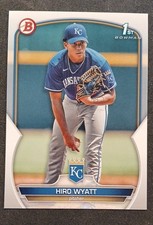 2023 Bowman Draft - Hiro Wyatt #BD-80 (RC)