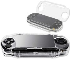 PSP 1000 Clear Hard Case, Full Cover Protector with Display Bracket