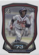 2015 Bowman Scouts' Top 100 Die-Cut 86/99 Ozzie Albies Ozhaino #BTP-73 1j2