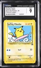 CGC 9 MINT Surfing Pikachu 28 Pokemon League Black Star Promos Pokemon Card