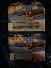 Hot Wheels Transformers Optimus Prime Track Fleet Lot Of 2
