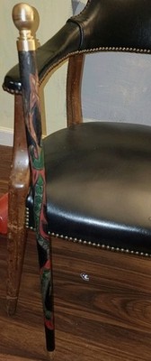 Late 1800's Turn of The Century Japanese Billiards Stick Pool Cue