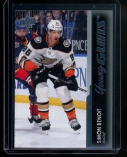 2021-22 Upper Deck #228 Simon Benoit