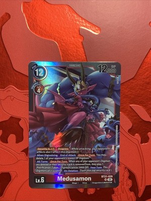 Medusamon Super Rare World Convergence BT21-029 SR