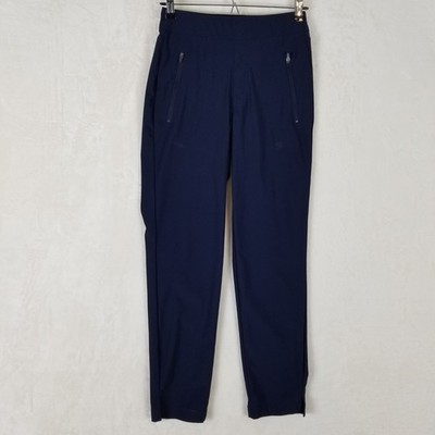 Tommy Bahama Everyday Active Women XS Navy Blue Stretch Tapered Zip Pocket Pants