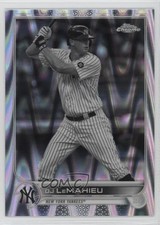 2022 Topps Chrome Sonic Black & White RayWave Refractor DJ LeMahieu #20 0b3