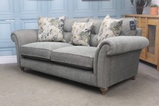 PARKER KNOLL, ARLINGTON LARGE 2 SEATER SOFA IN SIERRA CONIFER FABRIC. RRP £1773.