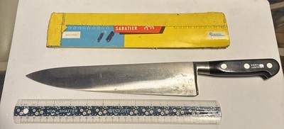 Sabatier ROWOCO Chef's Knife 4 Stars Elephant Logo France 11  Blade