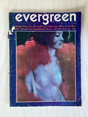 EVERGREEN REVIEW #58 - September 1968 - ANDY WARHOL, PACKARD 626 CONVERTIBLE etc
