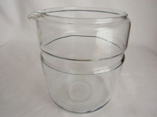 Vtg Pyrex Flameware Percolator Coffee Pot 7759-B Replacement Part Glass Pot Only