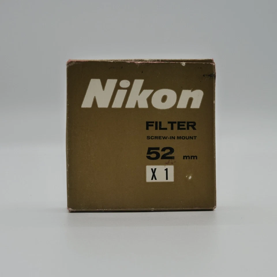 Nikon X1 52mm Green Filter for B&W Film Photography – Japan - Image 2 of 4
