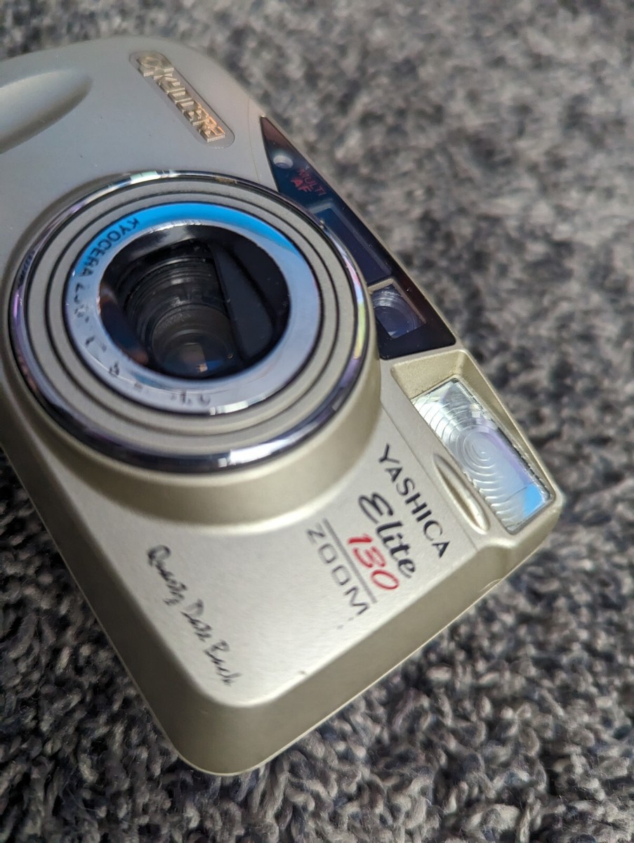 Yashica Kyocera Elite 130 Zoom Quartz 38-130mm Film Camera | eBay