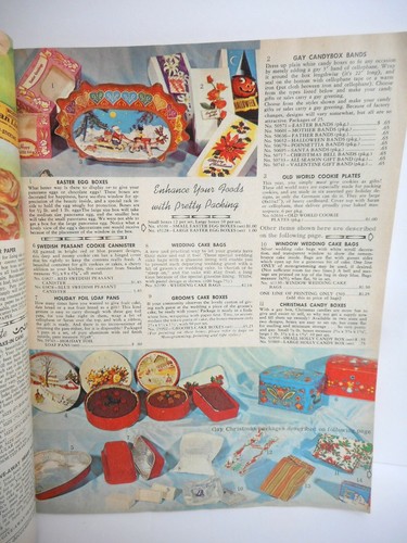Catálogo Maid of Scandinavia 1966 productos para hornear galletas para pasteles decoraciones sartenes - Imagen 10 de 10