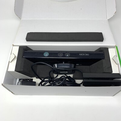 XBOX 360 Kinect Sensor Bundle With Kinect Adventures Games NEW