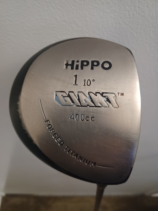 Ladies Hippo Giant 400cc Forged Titanium 12° Driver Ladies Graphite Shaft +Grip Ladies Hippo Giant 400cc Forged Titanium 12° Driver Ladies Graphite Shaft +Grip