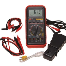 ES 585K Digital Multimeter Kit W/ RPM Pick-Up & Case