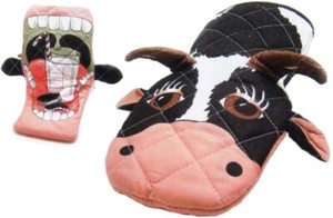 Nankai Trade Animal Oven Mitt Cow