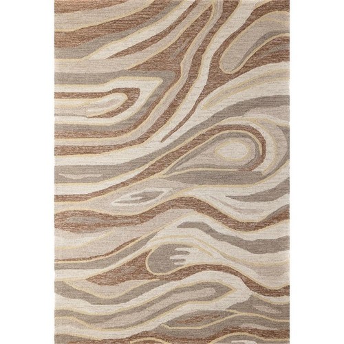 Bashian 42x66" Hand-Tufted Transitional Wool Area Rug in Beige - Picture 2 of 5