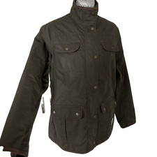 Karrimor Wax Style Short Utility Jacket Brown  Ladies  Size Uk 14
