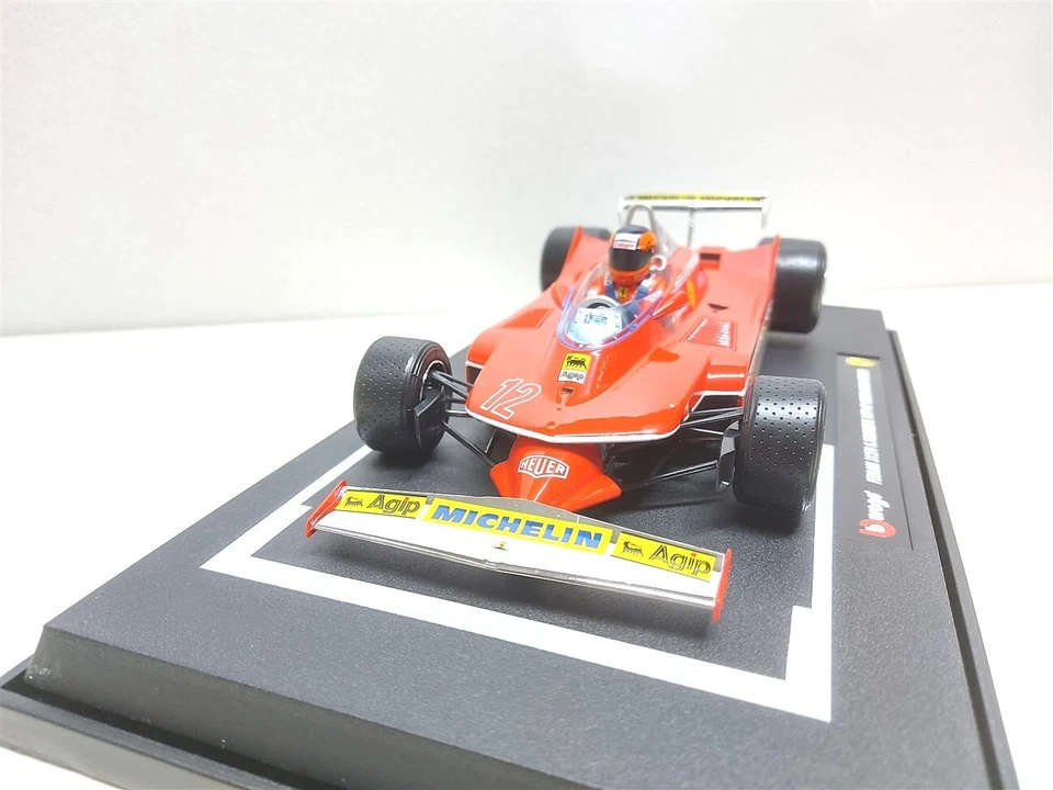 Ferrari 312T4 Winner GP Sud Africa 1979 #12 G. Villeneuve - 1/18 Burago - Immagine 2 di 4