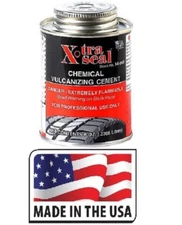 Cold Vulcanizing Rubber Cement Tire Repair 8oz can wheel Bicycle Patch Plug Glue