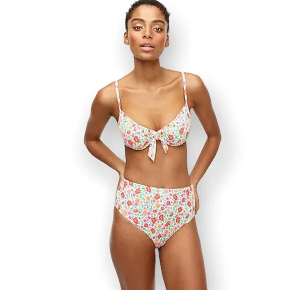 J crew high waisted 2025 bathing suit
