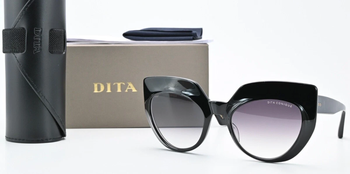 DITA ブラック キャットアイ メガネ DITA Cat Eye Sunglasses Black for Women for sale | eBay