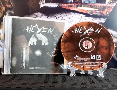 Hexen: Beyond Heretic Retro PC Game by id Software [Tested+Manual] Magic FPS