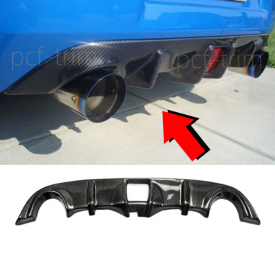 For Nissan 370z z34 2010-2017 Carbon fiber rear turbulence cover trim 1pcs