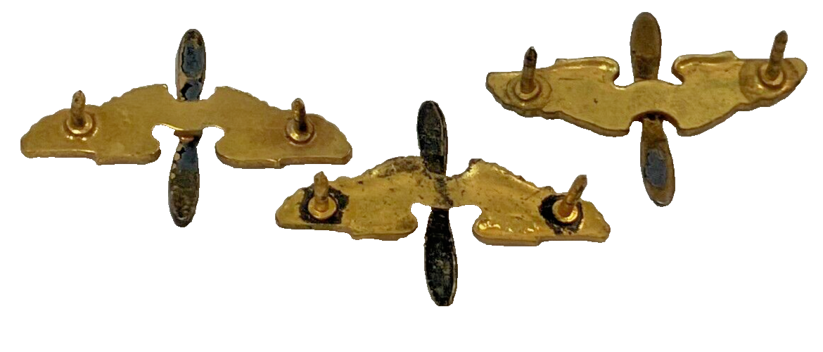 83 WWII USAAF 30s 40s Prop and Wings ピンズ 1940s-3-wide-wwii-usaaf-us-air