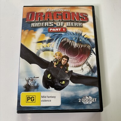 Dragons - Riders of Berk : Part 1 (DVD, 2012) Region 4