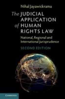 Judicial Application Human Rights Law National Regional Intern… 9781107015685 VG