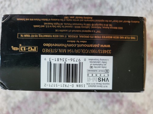 1997 Titanic VHS 2 Tape Box Set. James Cameron, Leonardo Dicaprio, Kate Winslet - Picture 4 of 4
