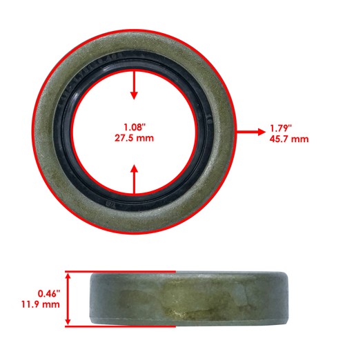 103-0063 135-8997 Wheel Bearing Seal For Toro Z Master 7500 For Exmark FMD524 - Picture 2 of 7
