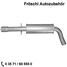 für Audi TT 1.8 T Coupe Cabrio 150 163 179 190 PS Mitteltopf neu a*