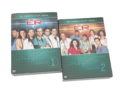 ER 全巻セット DVD 医療ドラマ ER, TV medical drama series, complete Season 1 & 2 dvd box set | eBay