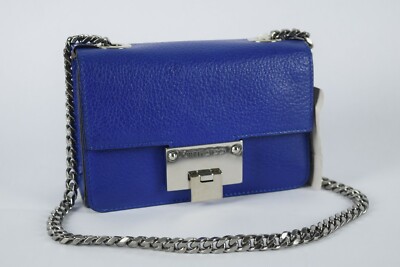 NEW! $995 Authentic JIMMY CHOO Rebel Soft Mini Crossbody Chain