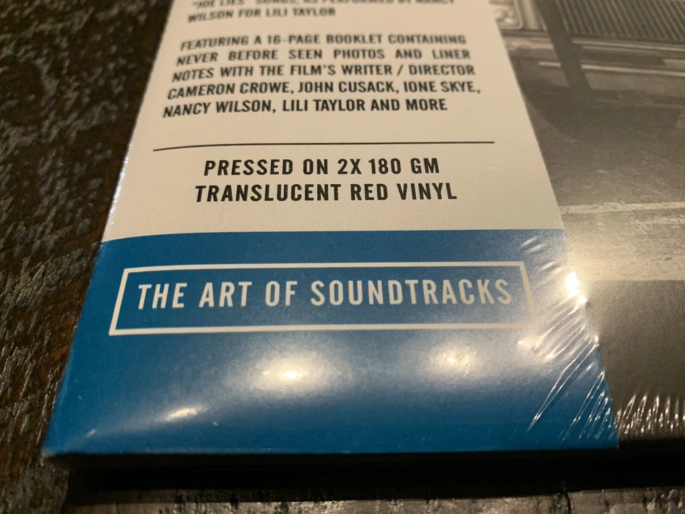 SAY ANYTHING Expanded Soundtrack 2x LP Red Vinyl w/ 16 Page Booklet MONDO SEALED - Image 4 of 4