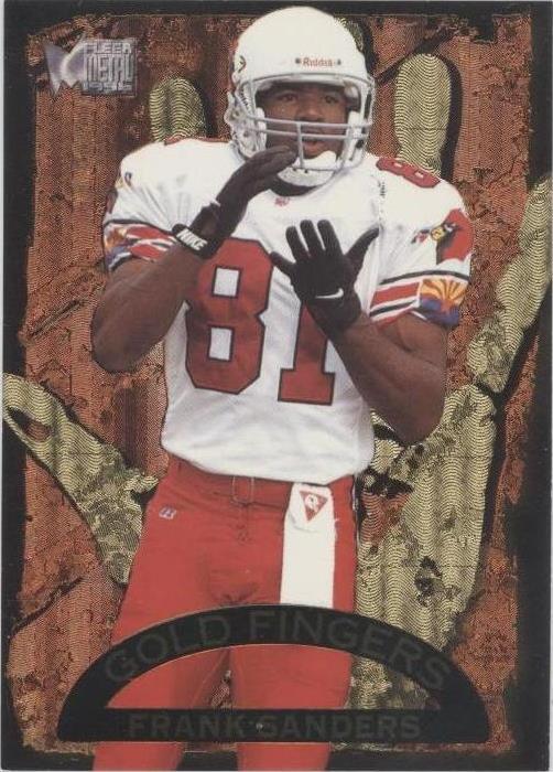 1996 Fleer Metal Frank Sanders #8 - 1 of 2