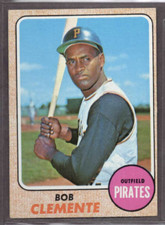 1968 Topps Set-Break #150 Roberto Clemente VG-VGEX (crease) *JAYSACE*