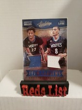 2016-17 Absolute Team Tandems Relics #10 Andrew Wiiggins Zach LaVine 61/149 