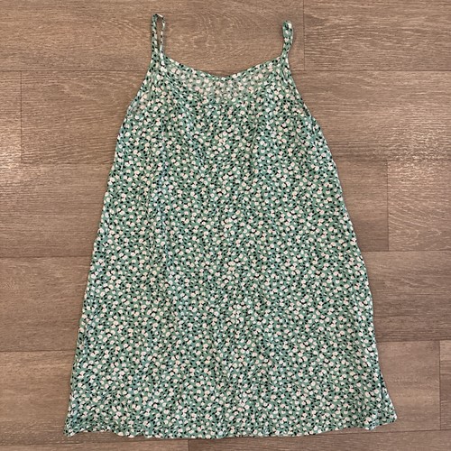 Girls green floral F&F t-shirt - 8/9 yrs - Picture 3 of 5