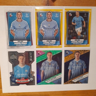 Haaland 2023-24 Topps Superstars & Pro Elite cards | eBay