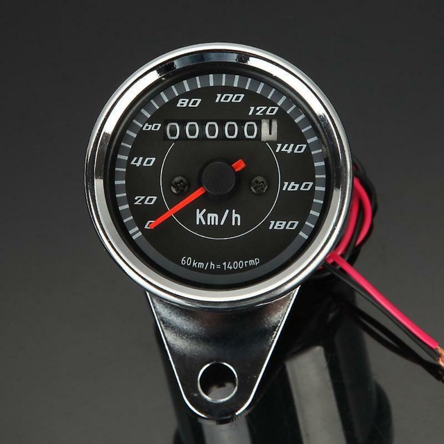 Motorcycle LED Dual Speedometer For Yamaha VStar XVS 250 650 950 1100 1300 eBay