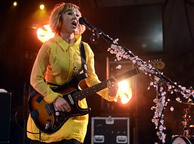 Ritzy Bryan of The Joy Formidable performs at The Interactive Clo - Old Photo 6