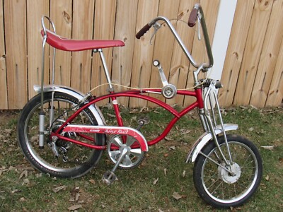 ORIGINAL SCHWINN RED 1969 5 Speed Apple Krate Stingray Bicycle NEW