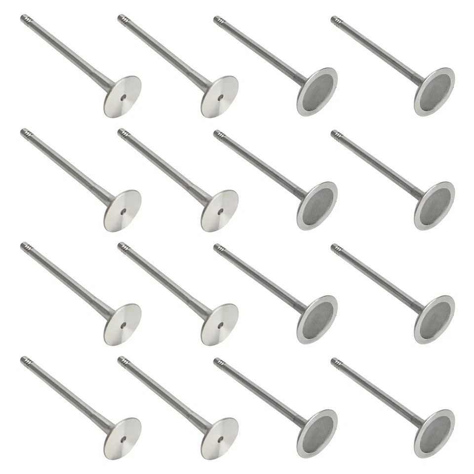 Válvulas de admisión y escape del motor para VW CC Eos GLI GTI Jetta Passat Tiguan 2.0T Foto 4 de 4