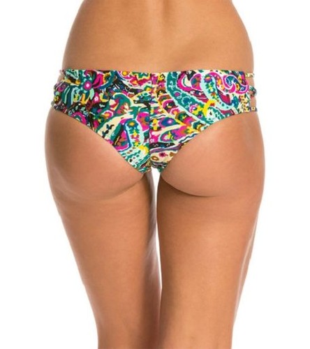 VOLCOM WALK ABOUT TRIANGLE TOP SKIMPY CHEEKY o MODEST BOTTOM BIKINI SMALL K138 - Imagen 4 de 7