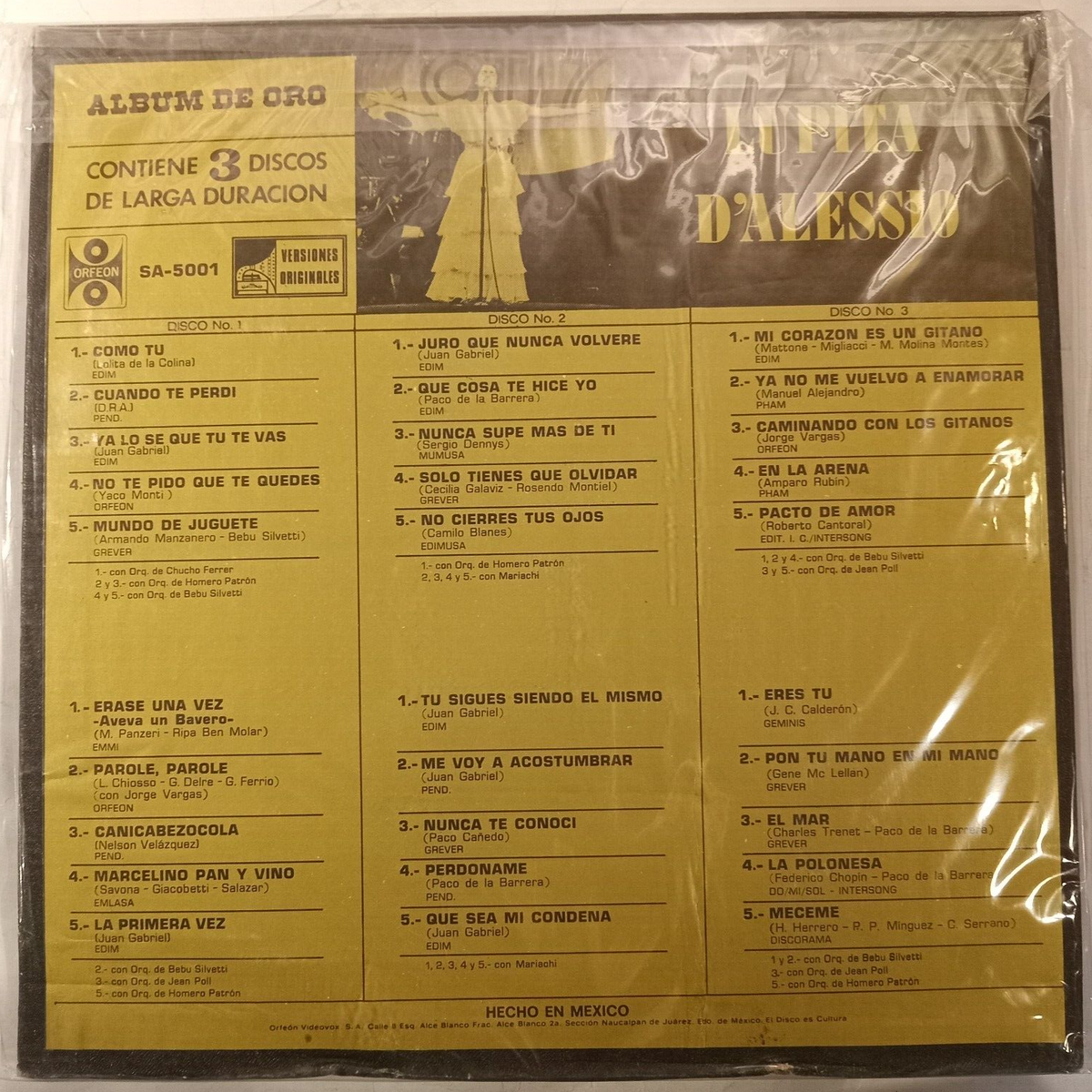 希少 The Great Collection of Latin Music LUIS ARCARAZ Late Great Orig '63 CAPITOL Rare Mono Vinyl LP Latin