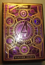 Avengers Playing Cards Poker Size Deck USPCC theory11 Custom Limited New Sealed